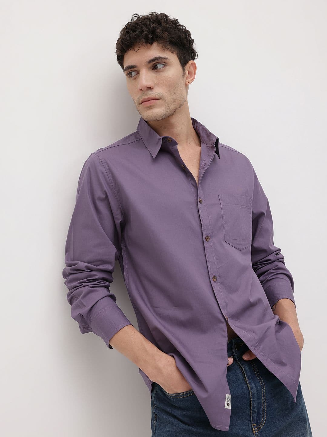 Roadster Men Standard Casual Pure Cotton Shirt - view 1