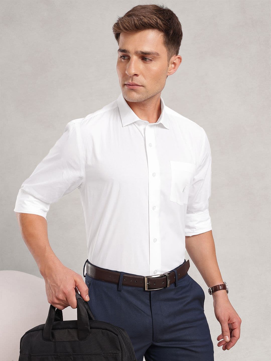 Nautica Men Premium Slim Fit Pure Cotton Formal Shirt - view 1