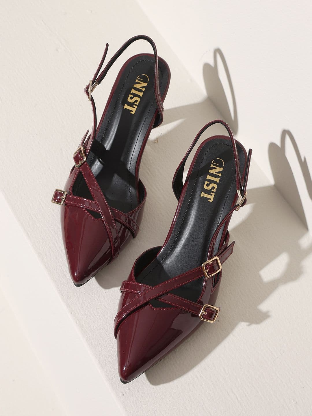 GNIST Stiletto Pumps with Bows - view 1
