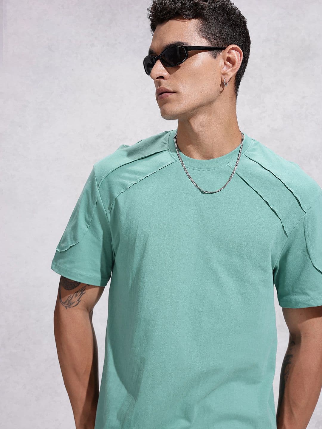 WROGN Pure Cotton Oversized T-shirt - view 1