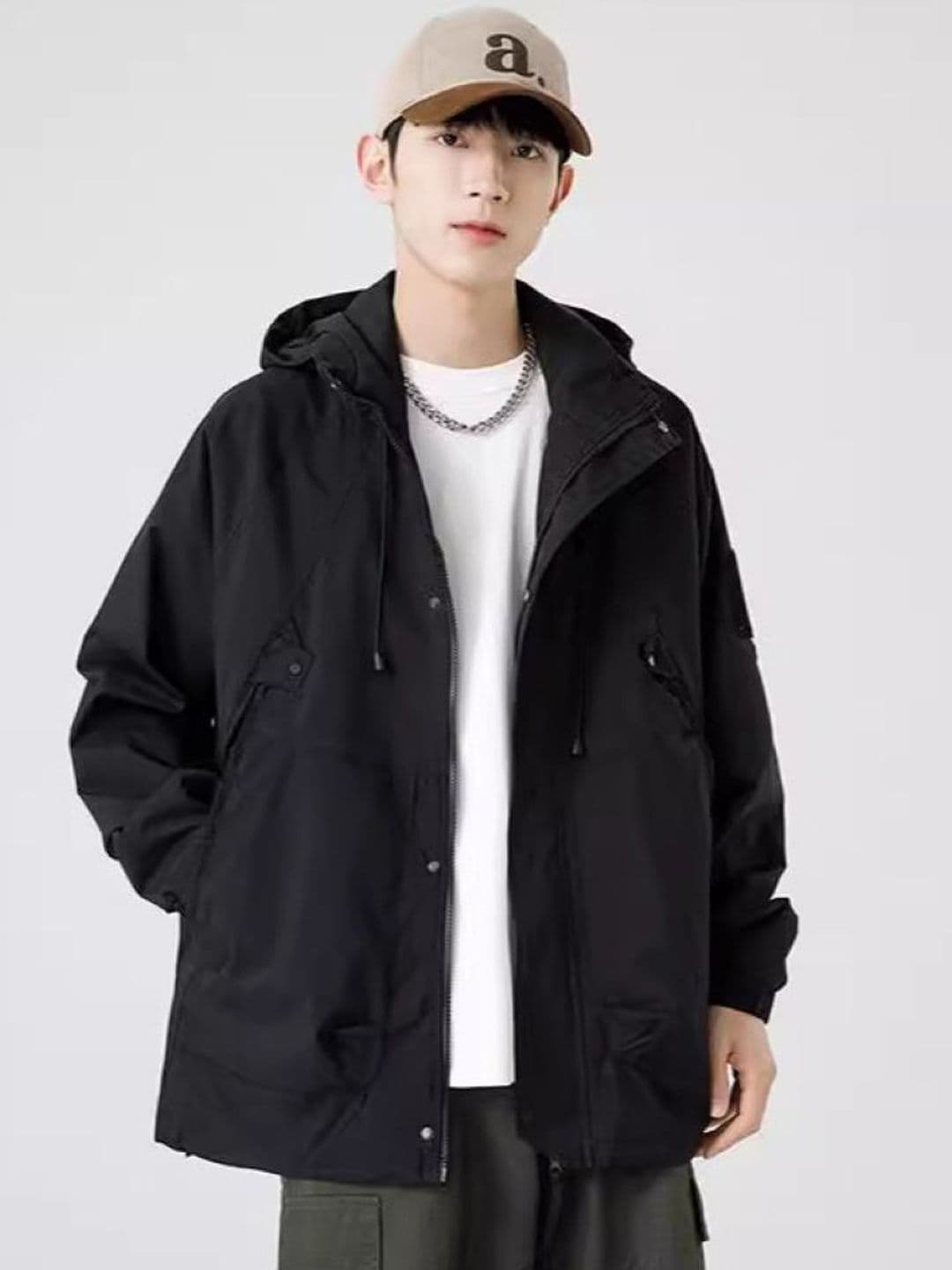 StyleCast Men Solid Oversized Pockets Tailored Jacket - view 1