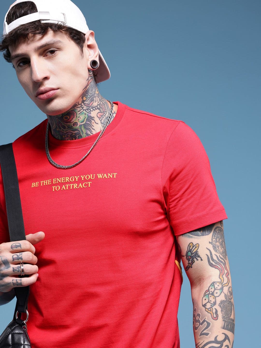 HERE&NOW Printed Pure Cotton T-shirt - view 1