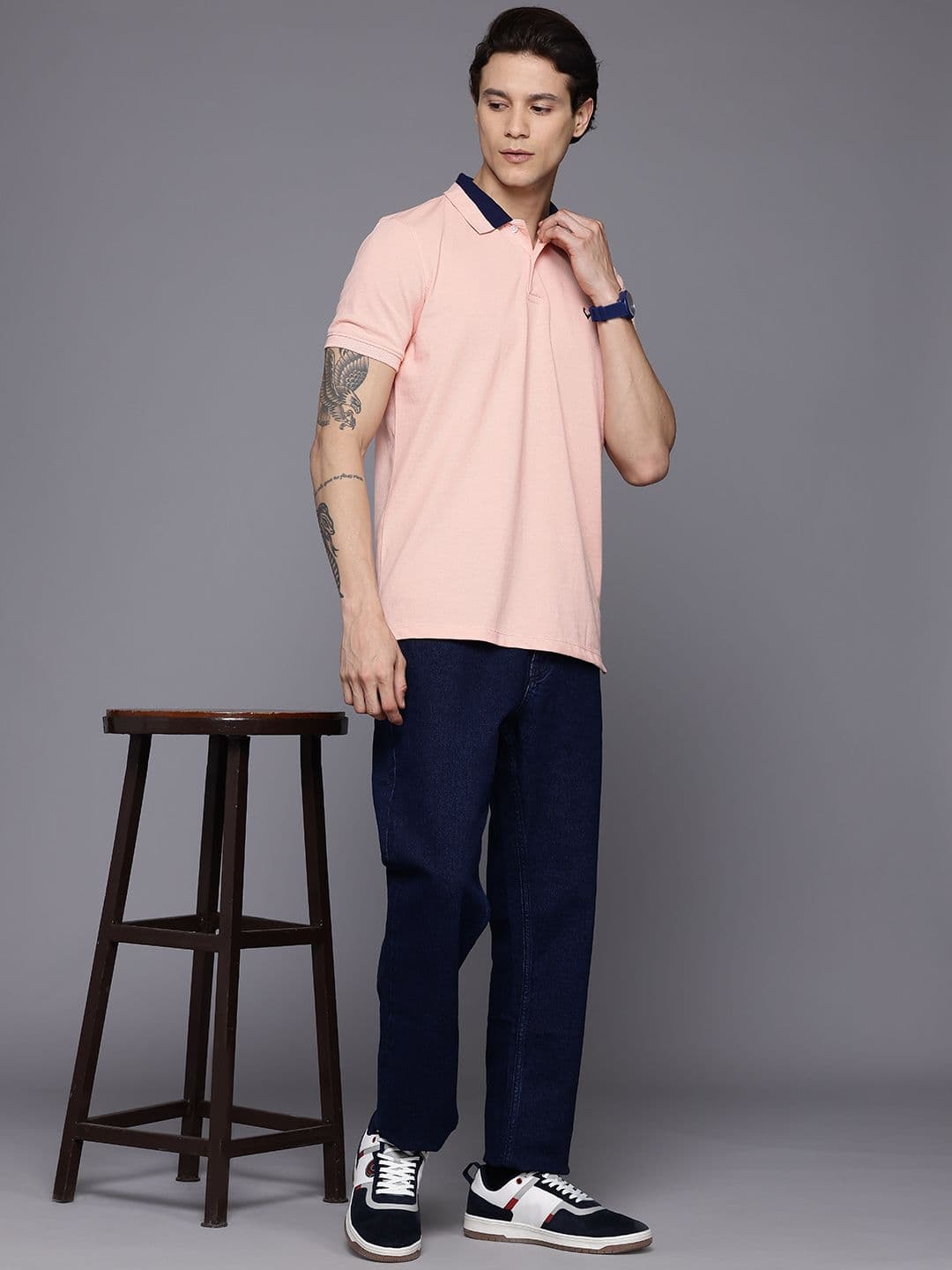 Allen Solly Men Polo Collar T-shirt - view 1