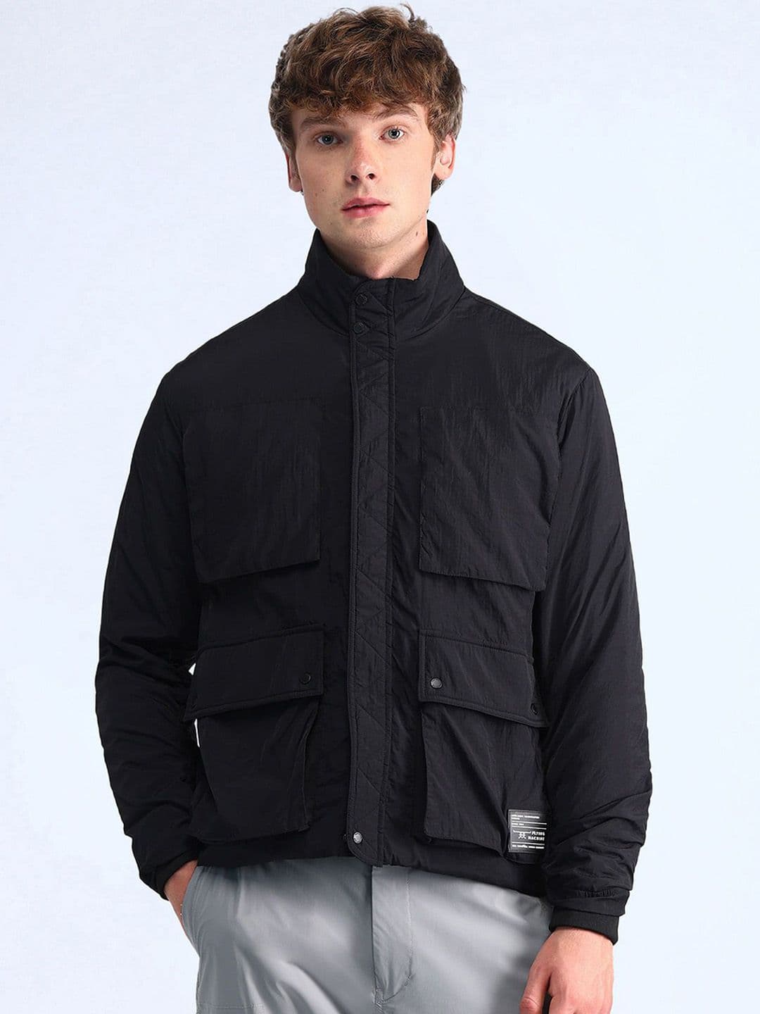 Flying Machine Men Solid Tailored Jacket - view 1