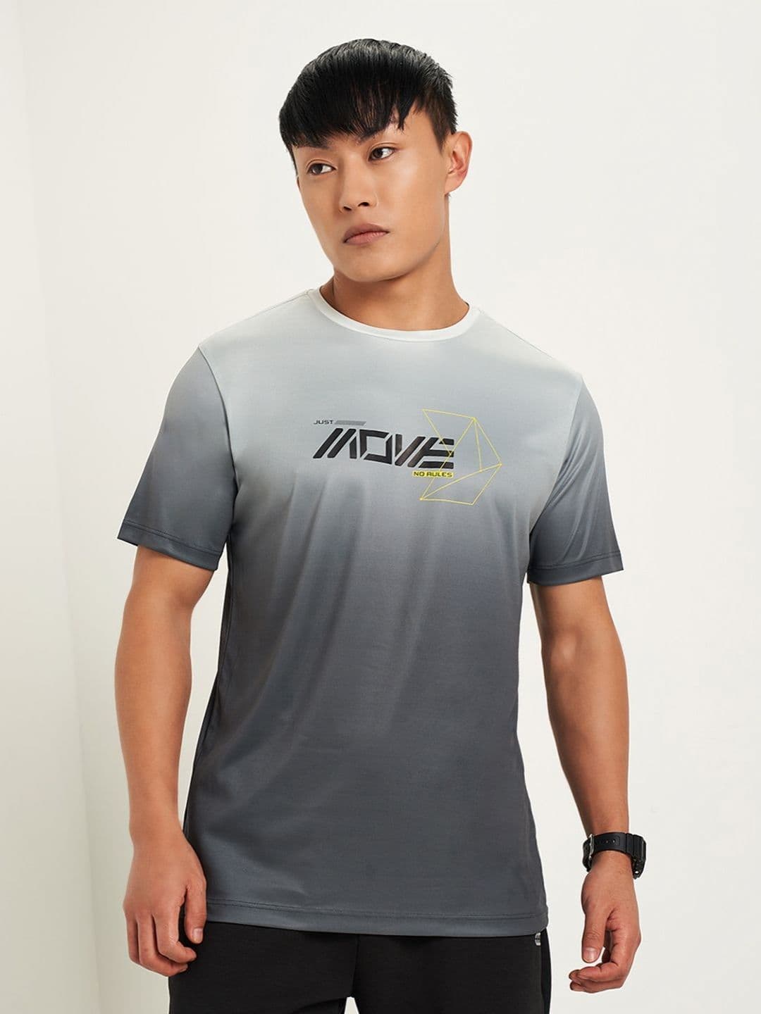 Ajile by Pantaloons Men Slim Fit T-shirt - view 1