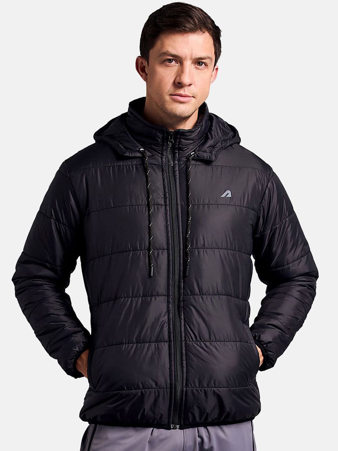 BOLDFIT Men Hooded Solid Casual Padded Jacket - view 1