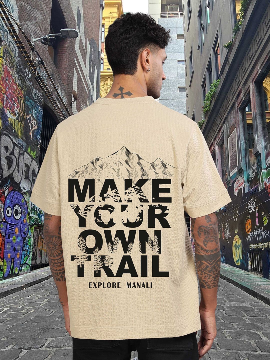 STELLERS Men Printed Oversized T-shirt - view 1
