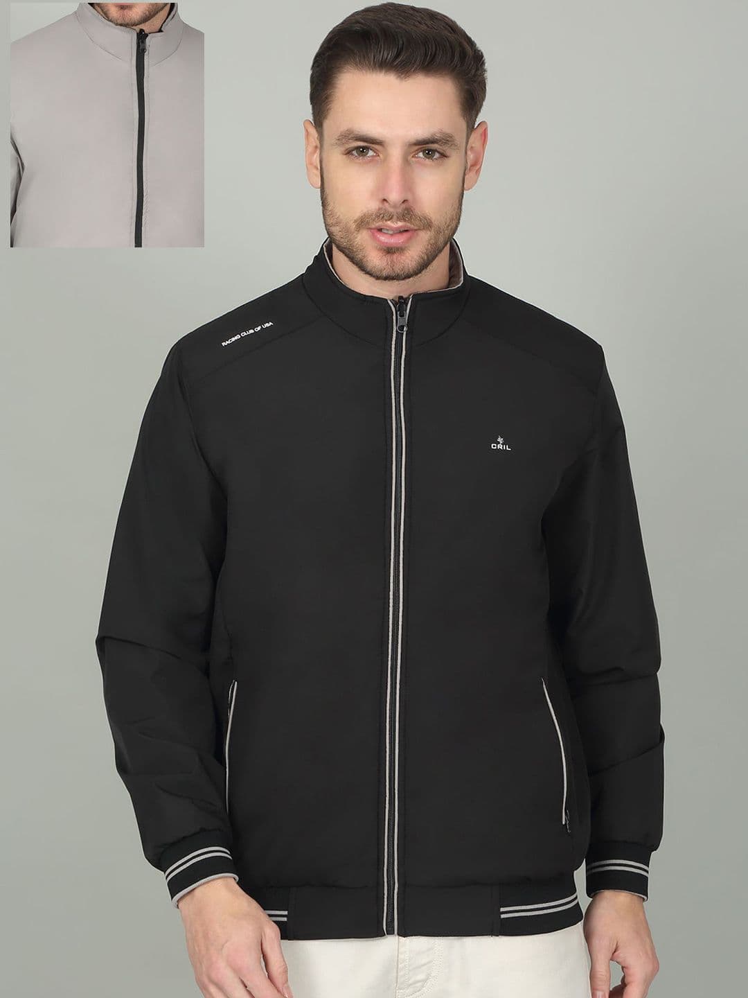 Cantabil Men Reversible Open Front Jacket - view 1