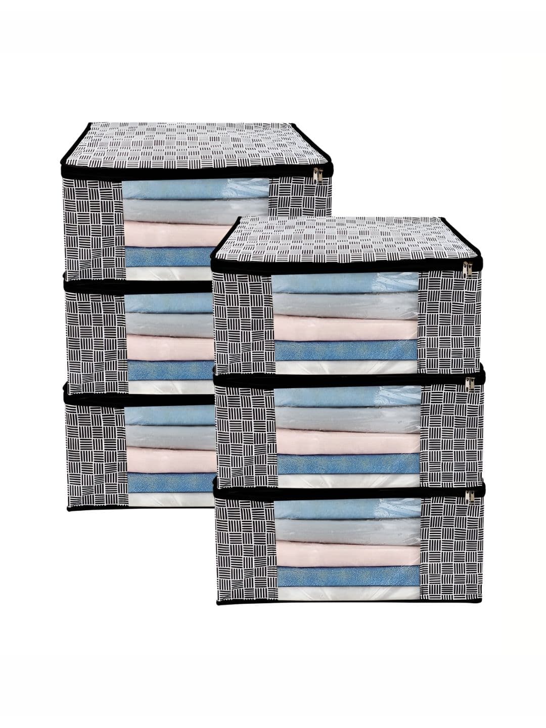 ANKIT INTERNATIONAL Black Set of 6 Super Strong Multi-Utility Organisers - view 1