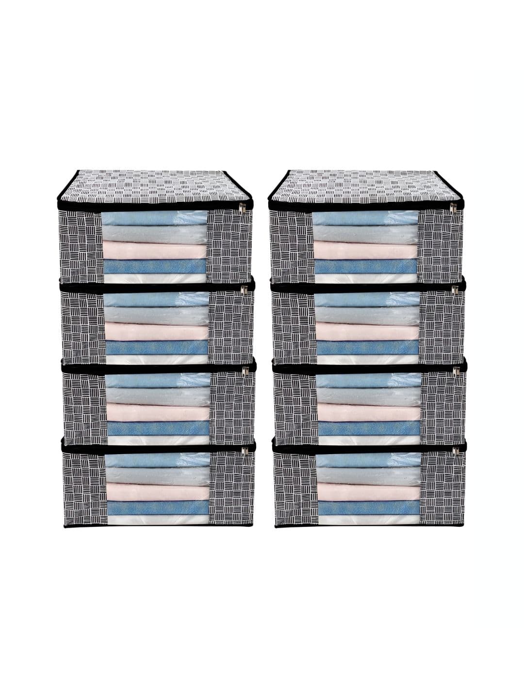 ANKIT INTERNATIONAL Black Set of 8 Super Strong Multi-Utility Organisers - view 1