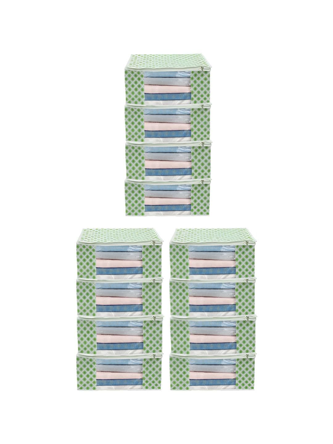 ANKIT INTERNATIONAL Green Set of 12 Super Strong Multi-Utility Organisers - view 1
