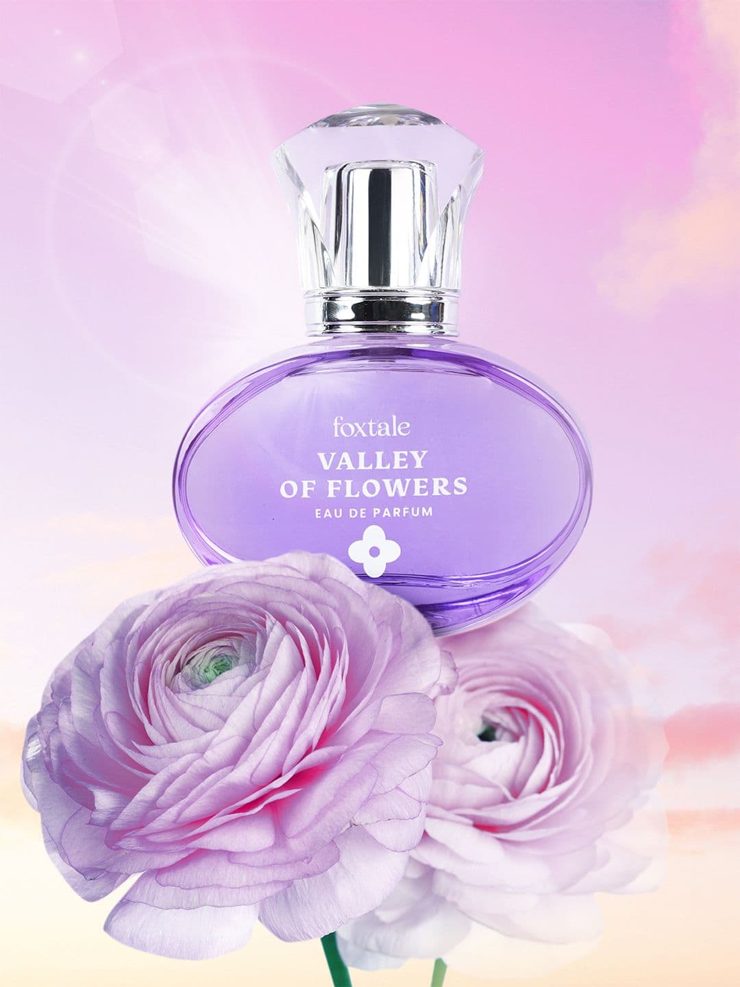 FoxTale Valley of Flowers Eau De Parfum, Long Lasting Floral Perfume - 50ml - view 1