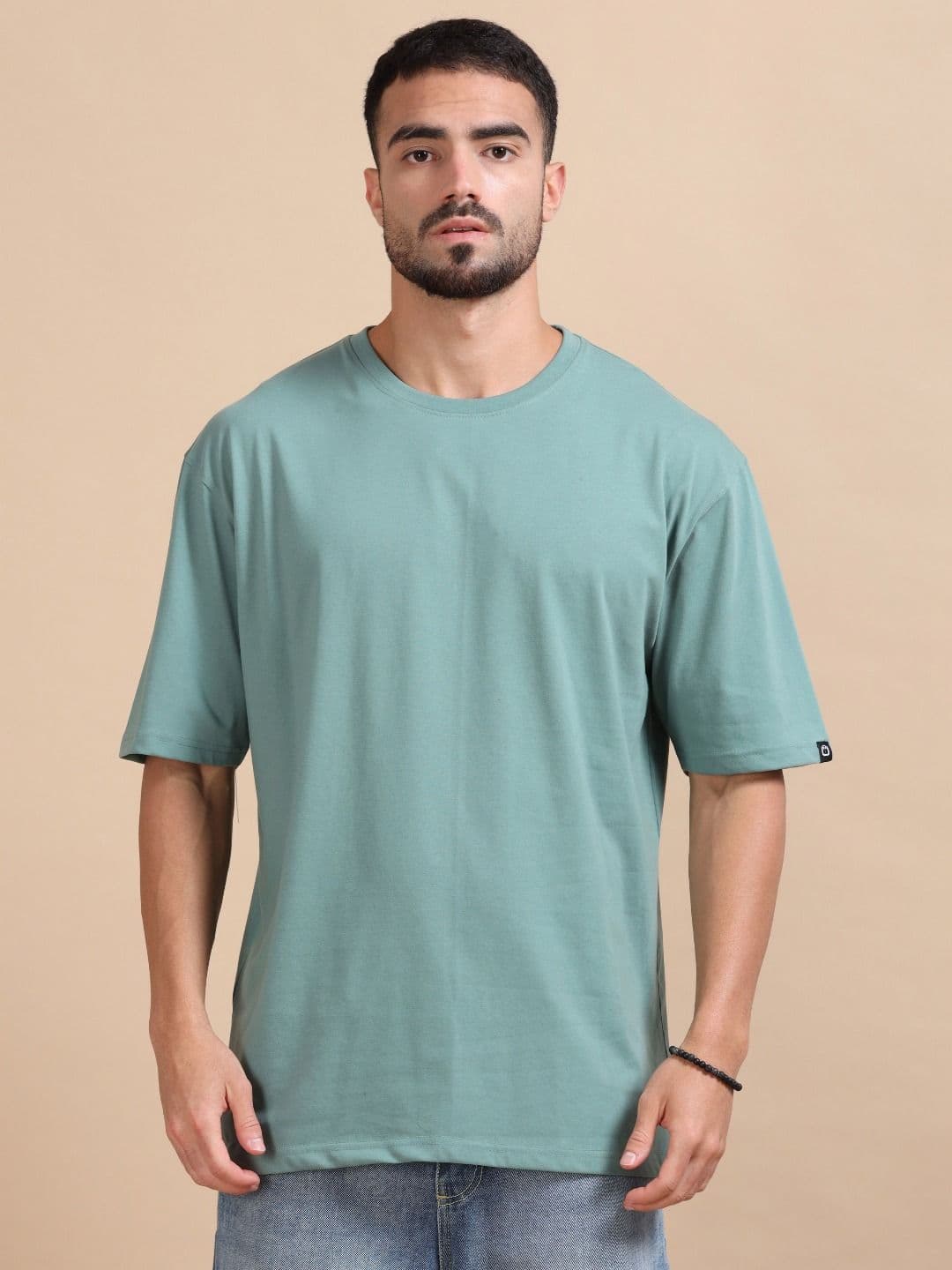 Bushirt Men Oversize Solid T-Shirt - view 1