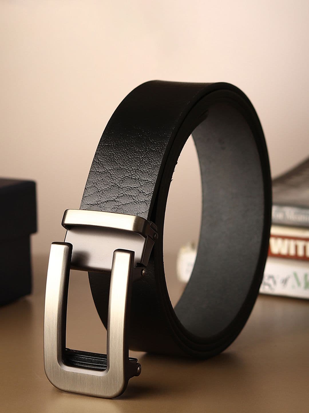 Provogue Men Textured Leather Belt - view 1