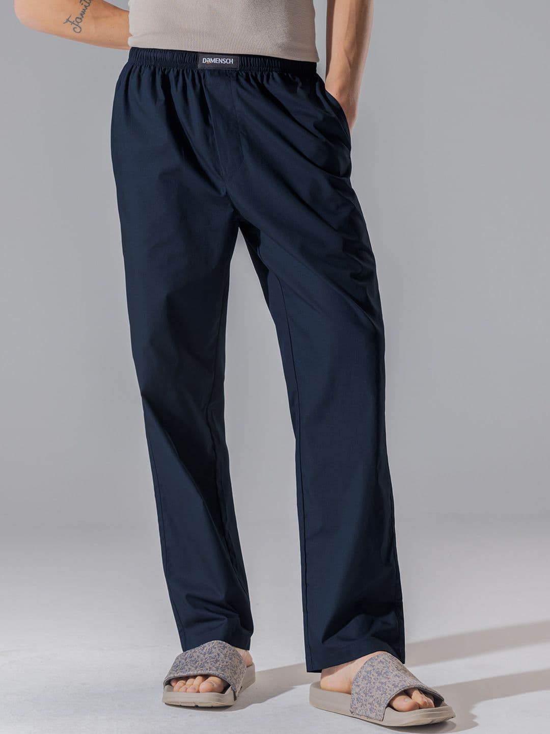 DAMENSCH Men Pure Cotton Relaxed Fit Lounge Pants - view 1