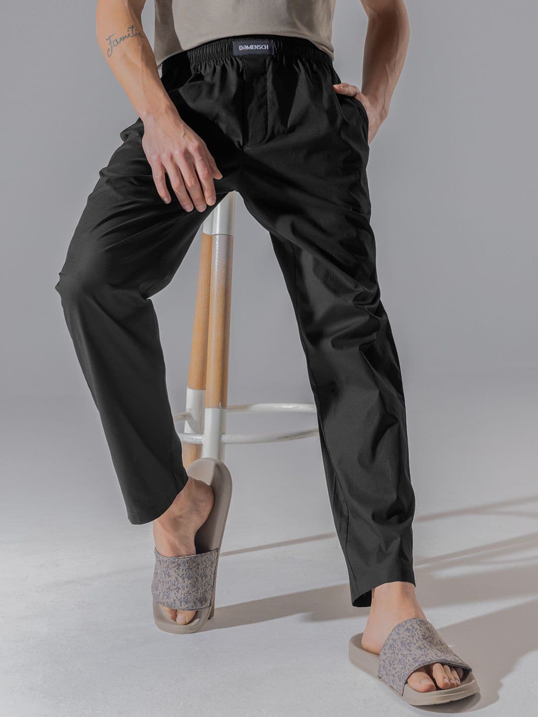 DAMENSCH BREEEZE Men Cotton Ultra Light Relaxed Fit Lounge Pant - view 1