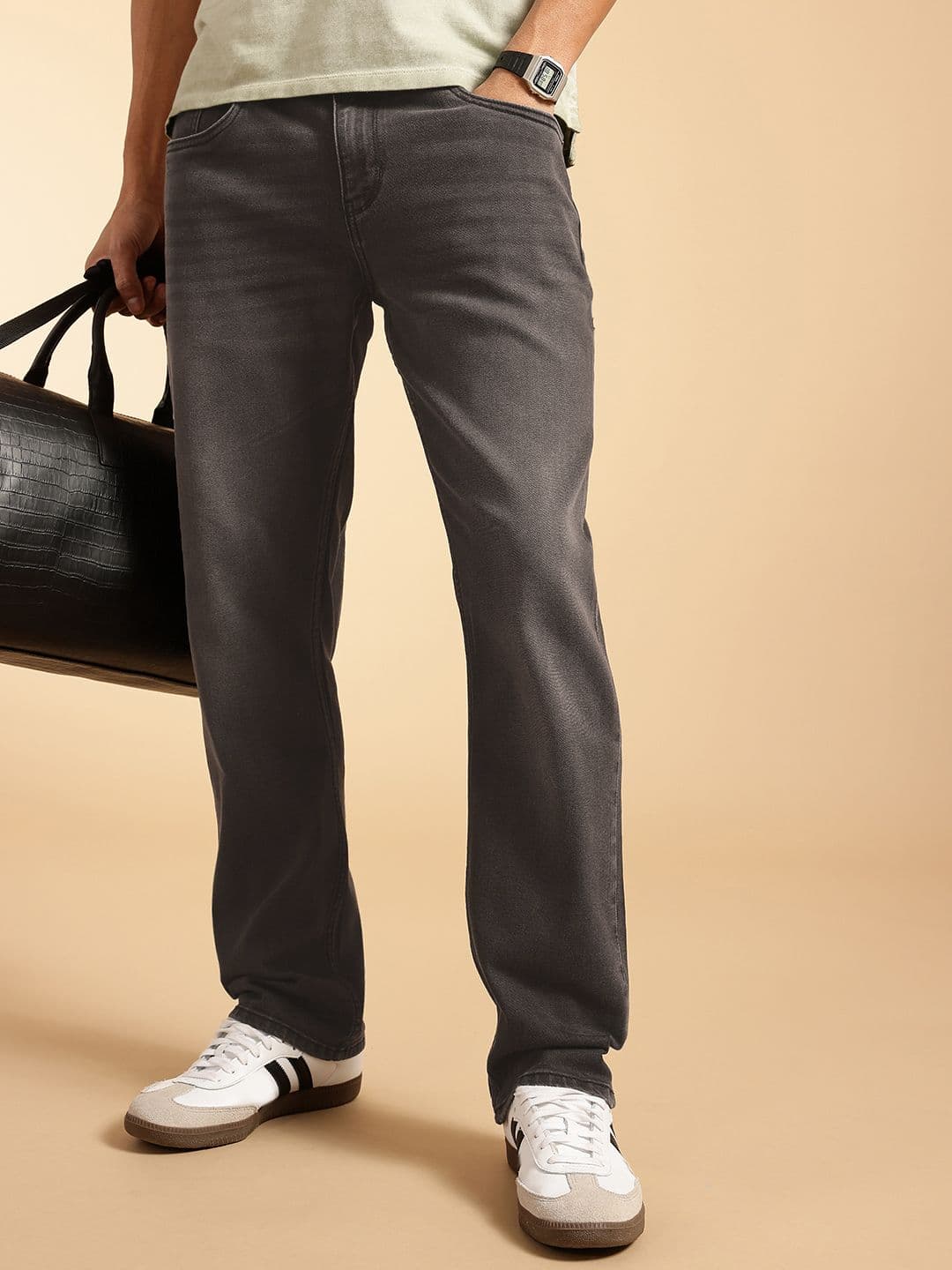French Connection Men Regular Fit Light Fade Stretchable Jeans - view 1