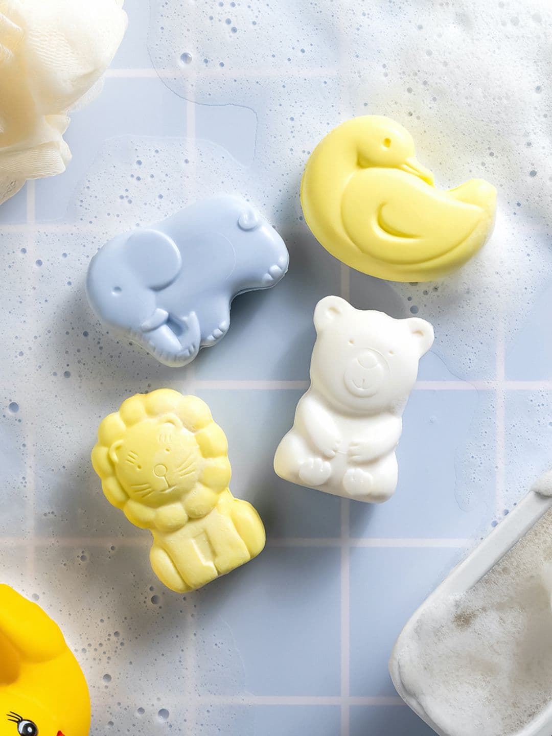 Softsens Set Of 4 Kids Soap With Natural Milk Cream And Shea Butter - 75g Each - view 1