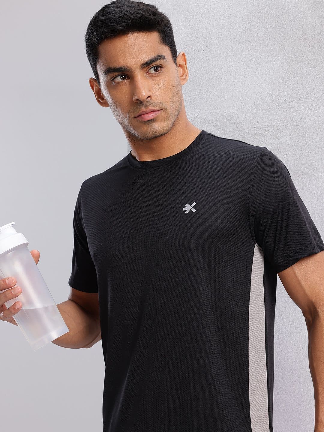 HRX by Hrithik Roshan Side Stripe Running T-shirt - view 1