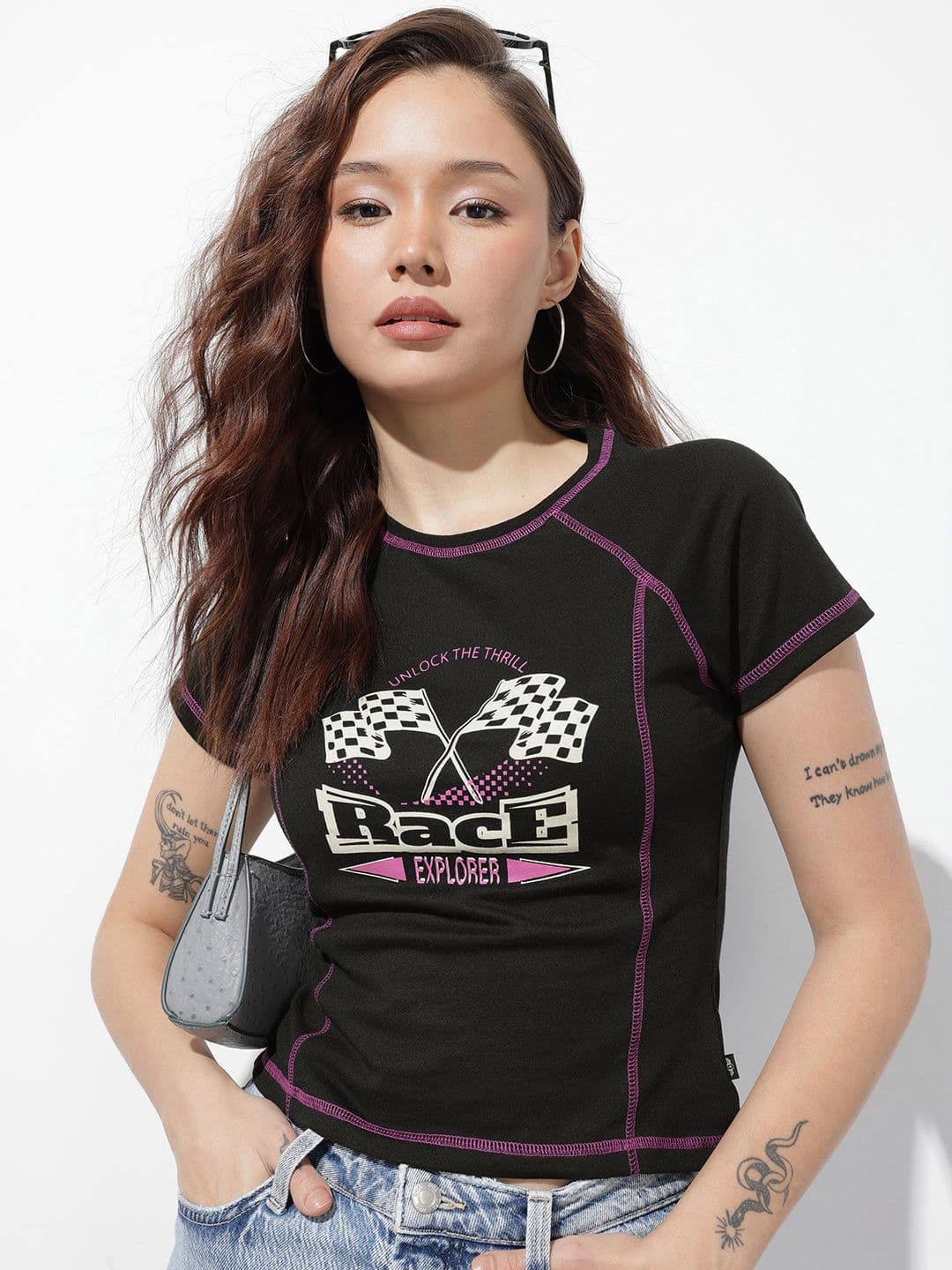 The Roadster Life Co. Slim Fit Typography Printed T-shirt - view 1