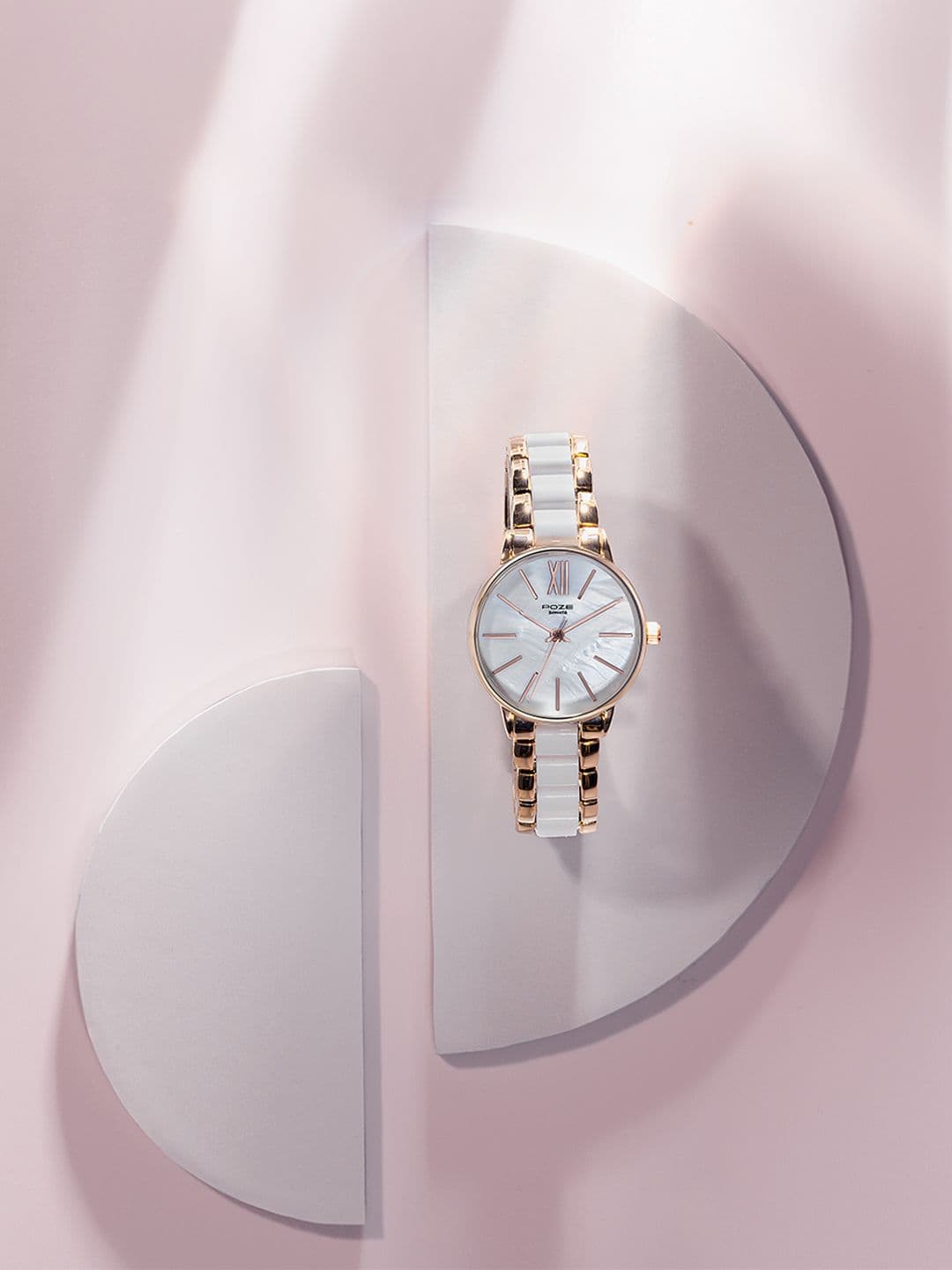 Sonata Women Poze Mother of Pearl Dial Straps Analogue Quartz Watch SP80051KM01W - view 1