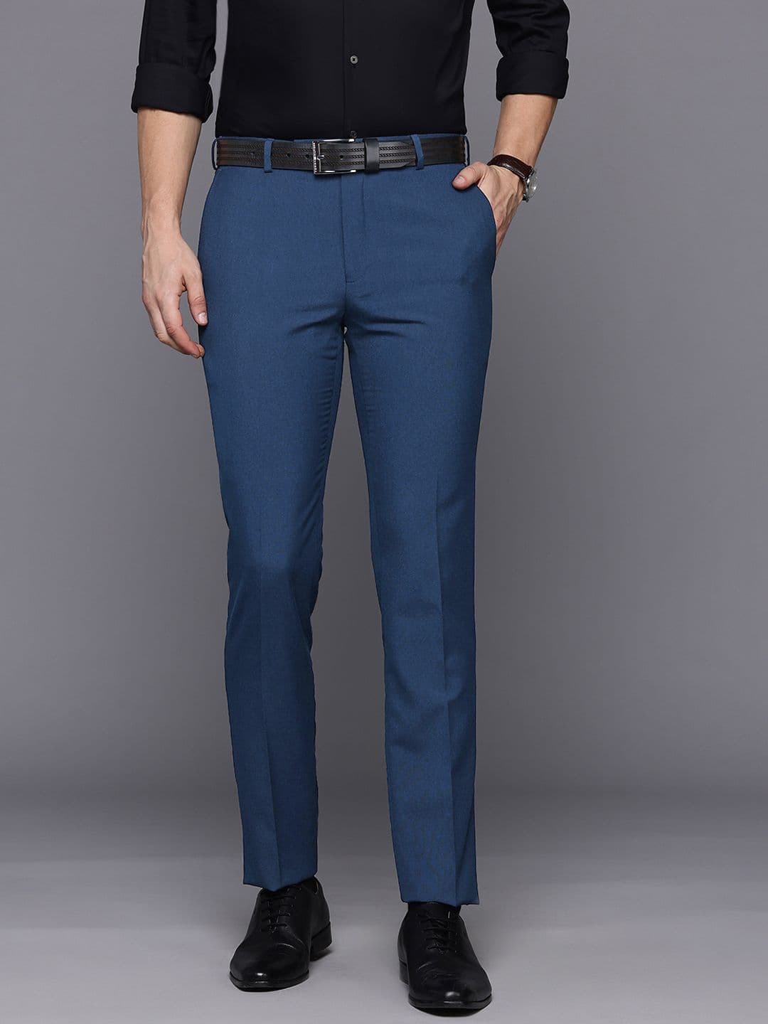 Raymond Men Regular Fit Formal Trousers - view 1
