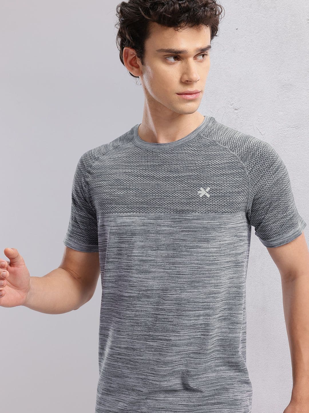 HRX by Hrithik Roshan Seamless Rapid-Dry T-shirt - view 1