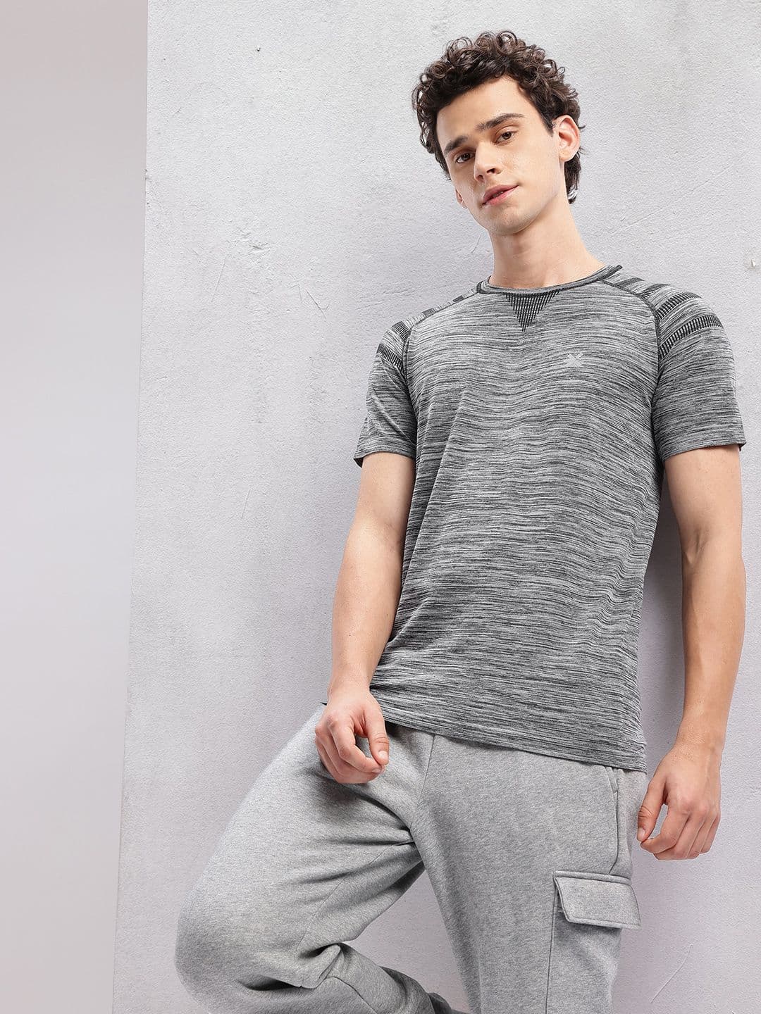 HRX by Hrithik Roshan Men Antimicrobial Yoga T-shirt - view 1