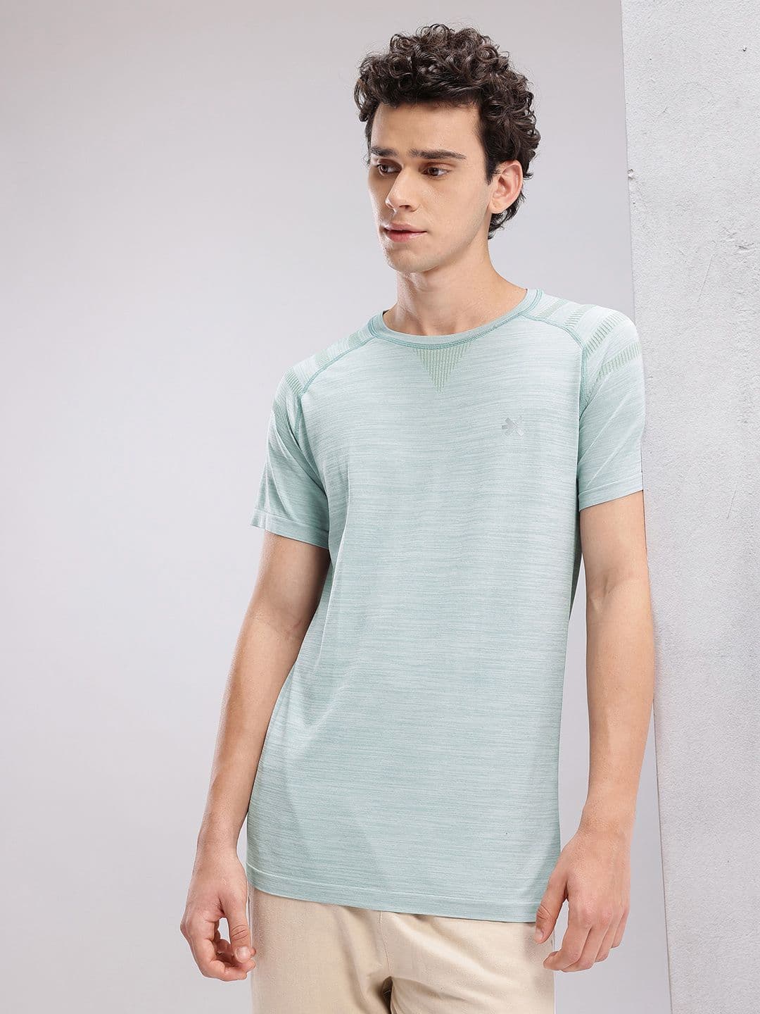 HRX by Hrithik Roshan Men Antimicrobial Rapid-Dry Yoga T-shirt - view 1