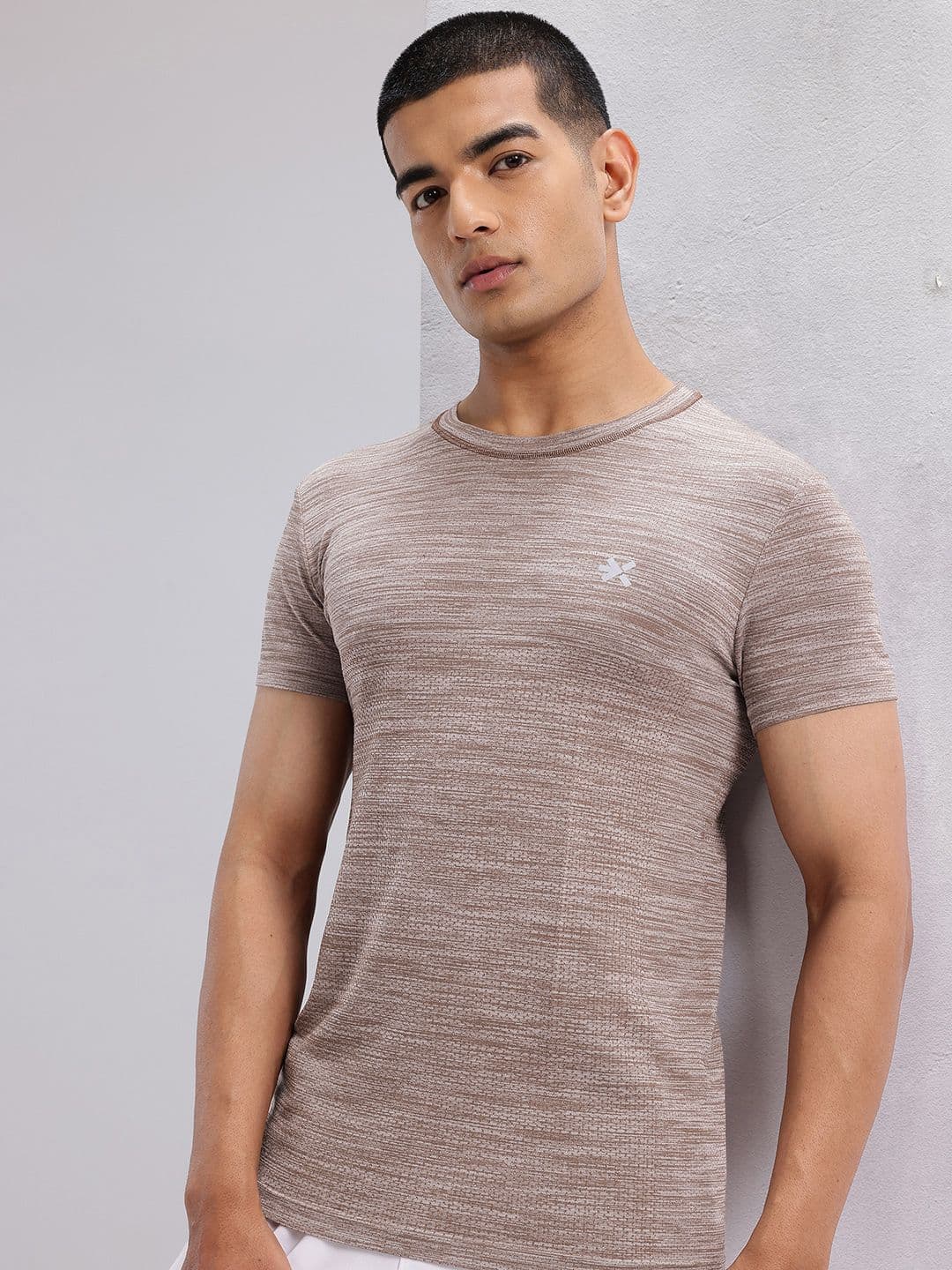 HRX by Hrithik Roshan Men Printed Rapid-Dry Yoga T-shirt - view 1