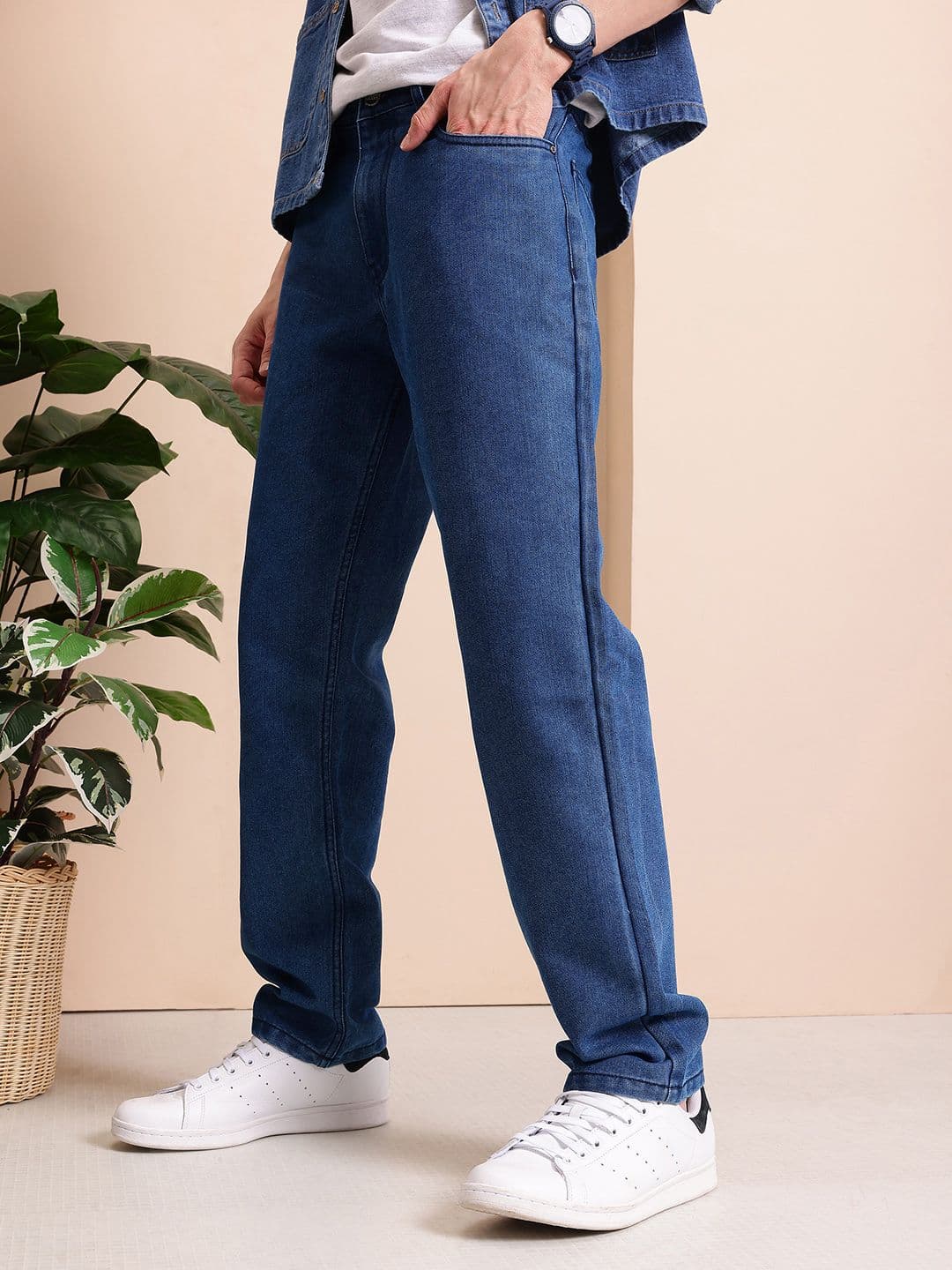 Mast & Harbour Men Light Fade Jeans - view 1