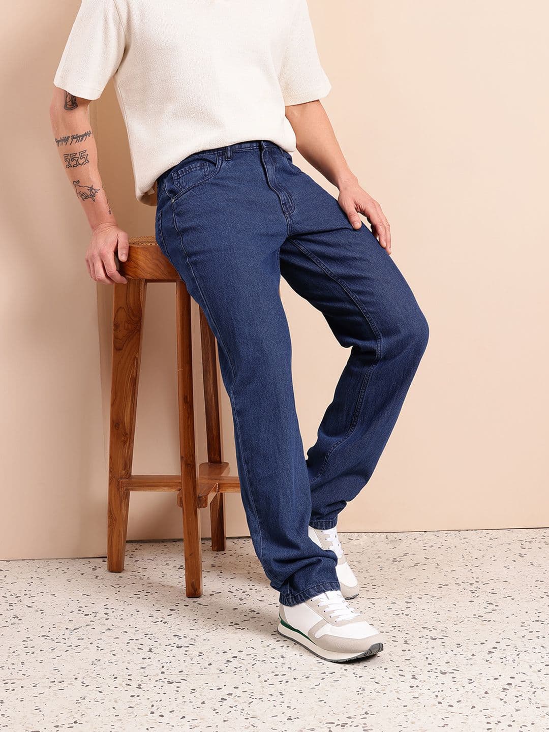 Mast & Harbour Men Regular Fit Mid-Rise Jeans - view 1