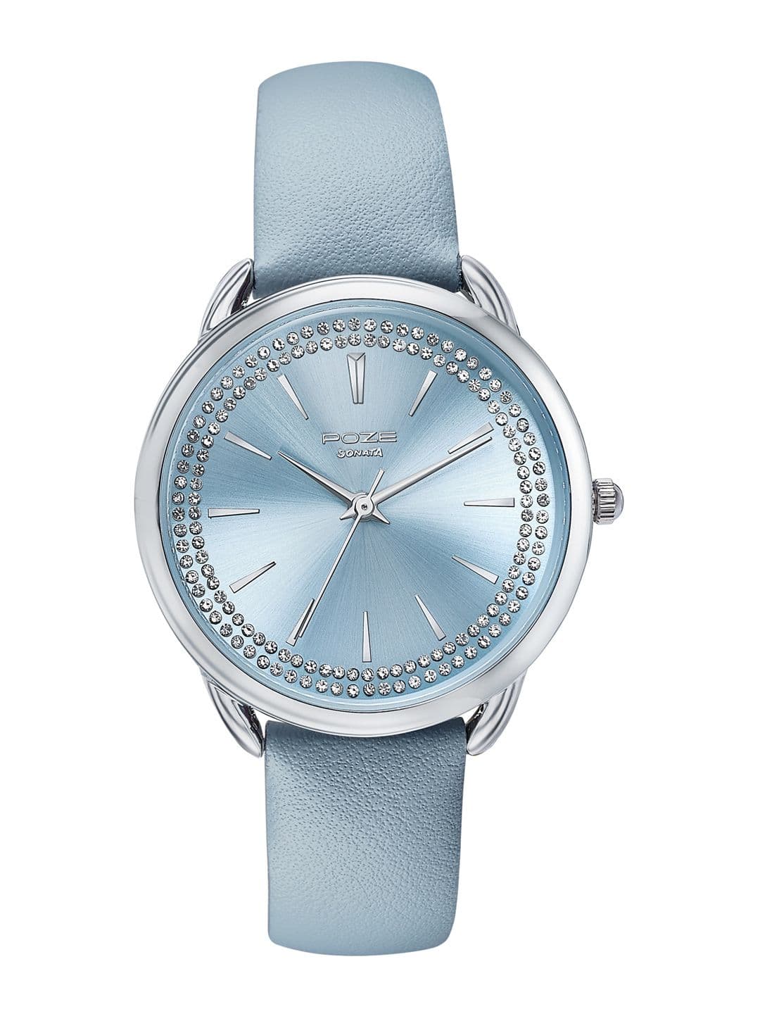 Sonata Poze Women Analogue Embellished Dial Watch - SP80104SL01 - view 1