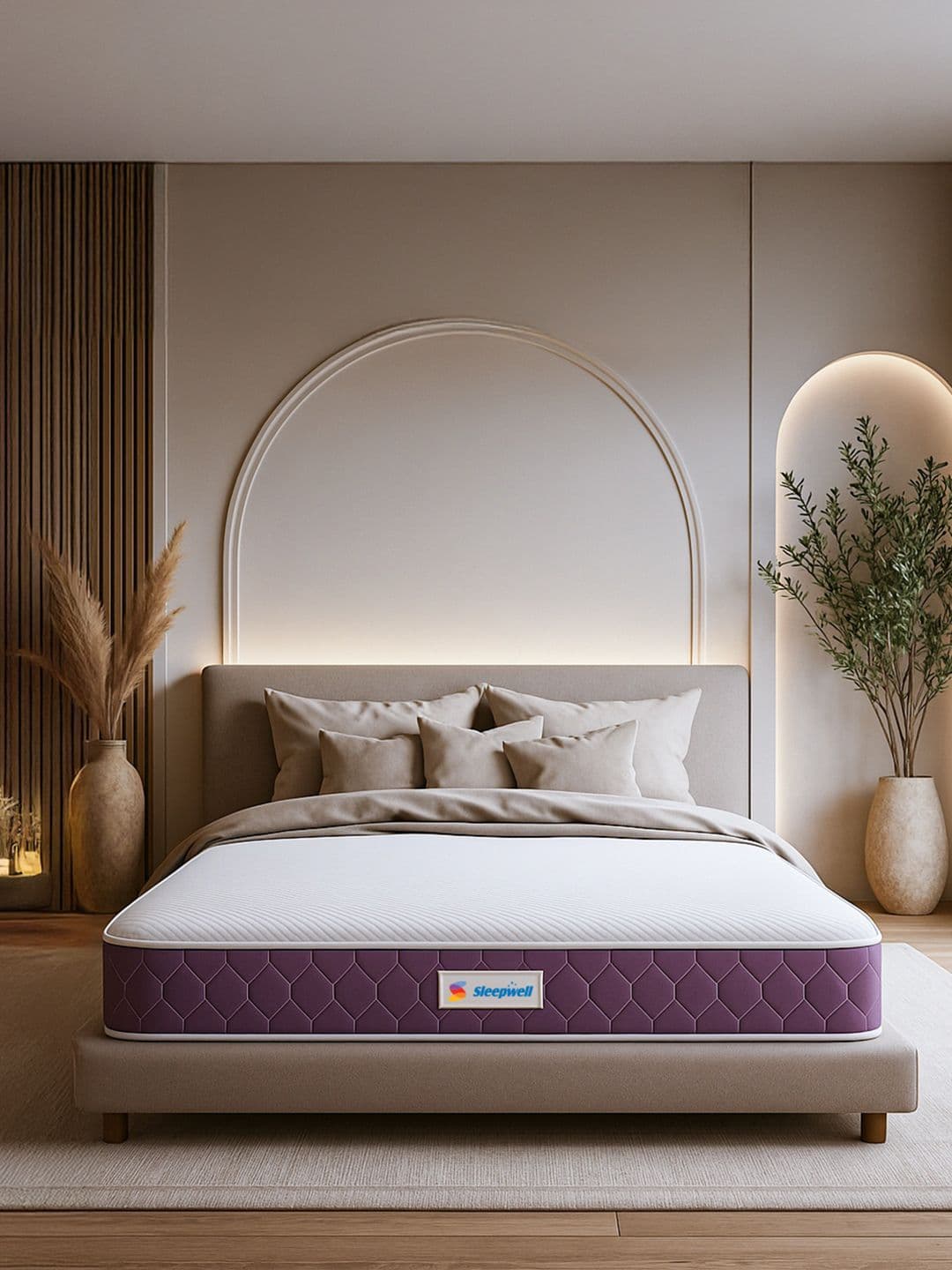 Sleepwell Ortho 5 inch Single Memory Foam Mattress - 72 inch x 30 inch - view 1
