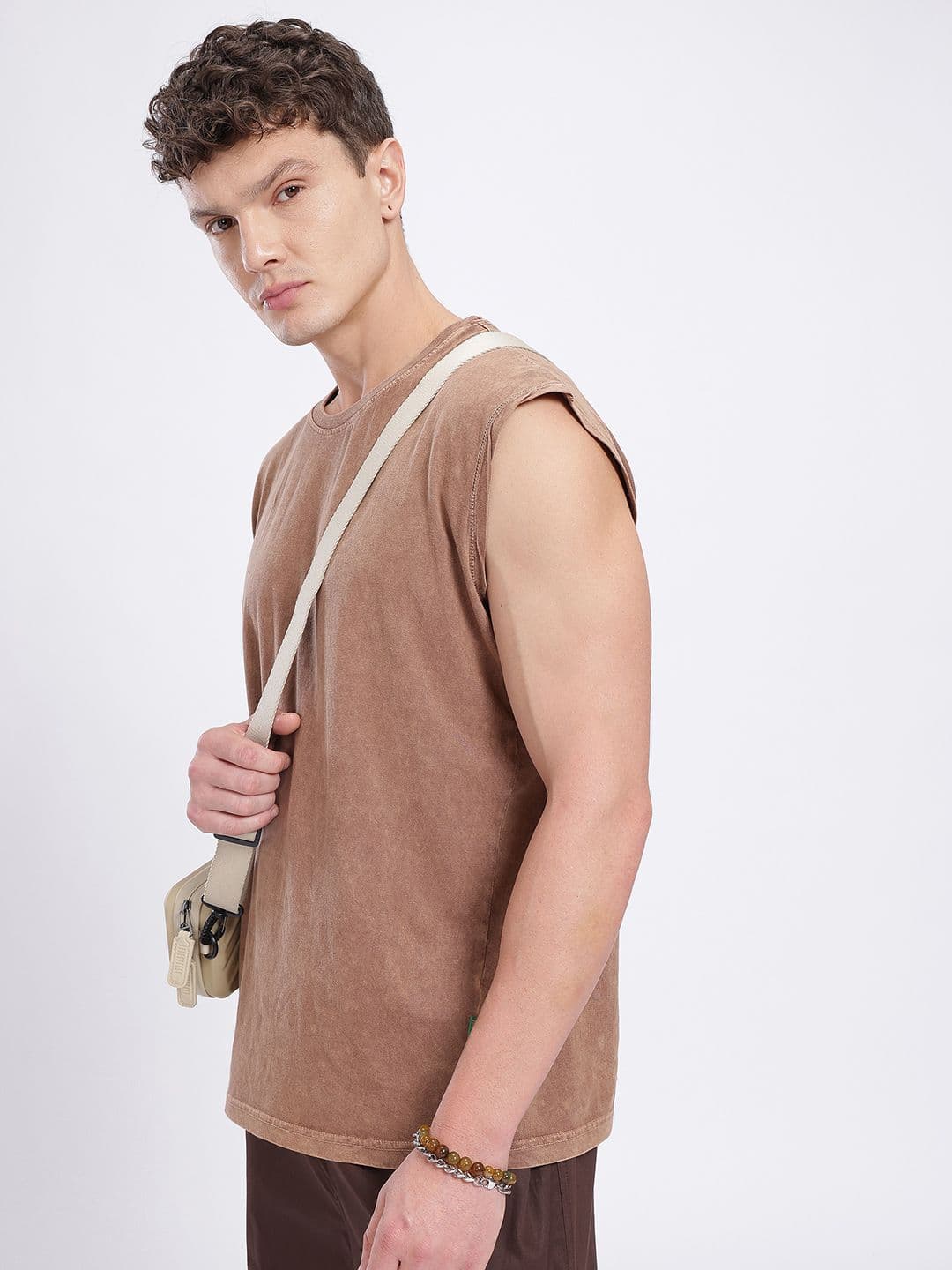 glitchez Washed Effect Oversized T-shirt - view 1
