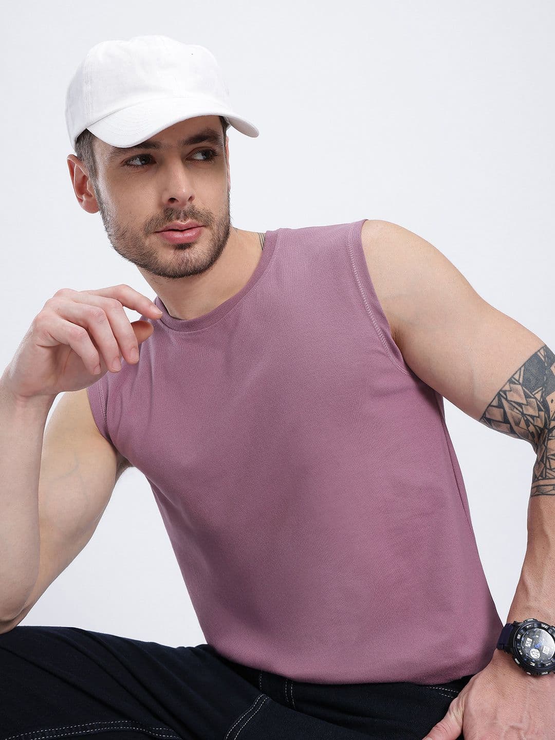 glitchez Sleeveless Vest T-shirt - view 1