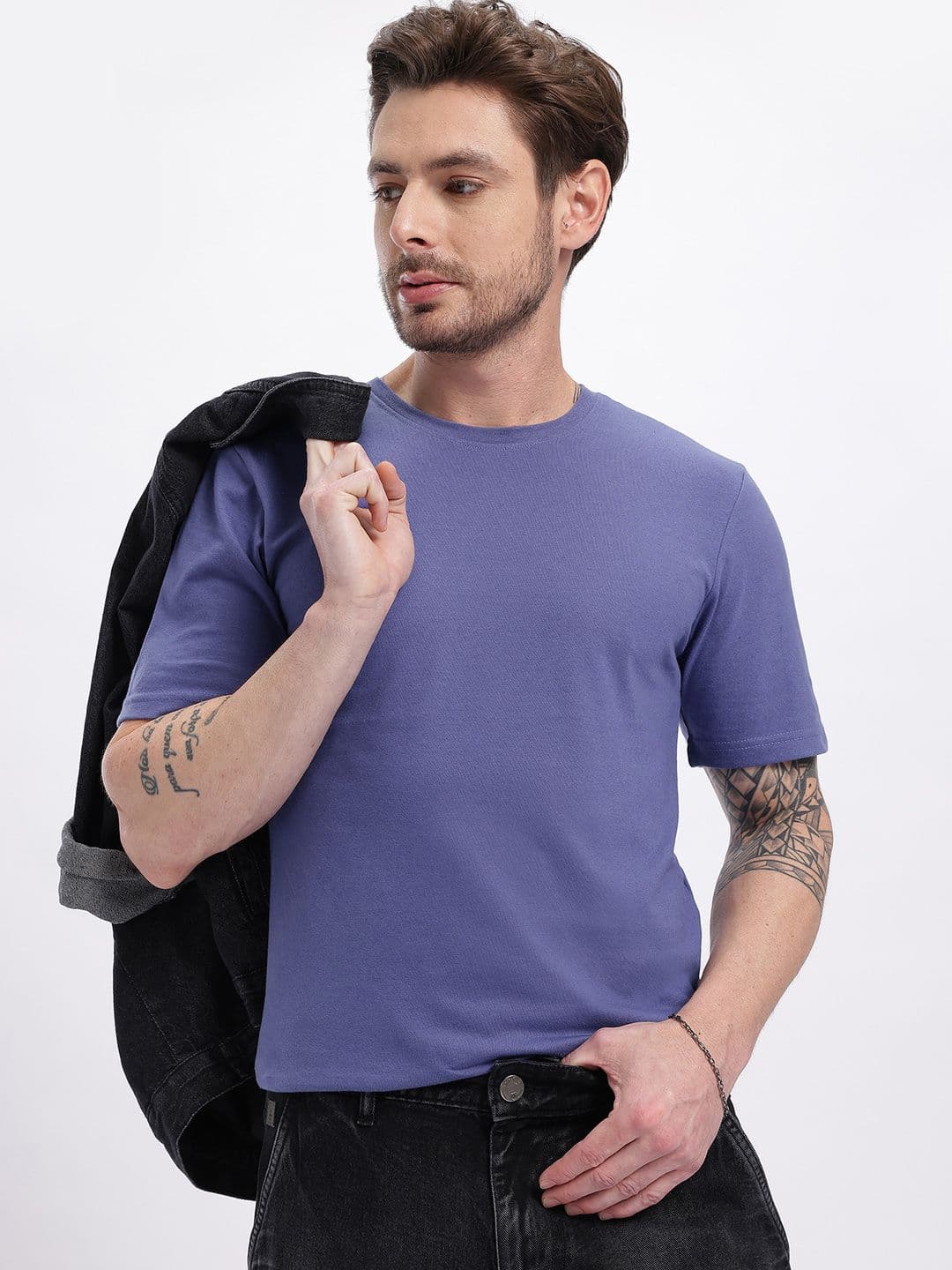 glitchez Round Neck Regular Fit T-shirt - view 1