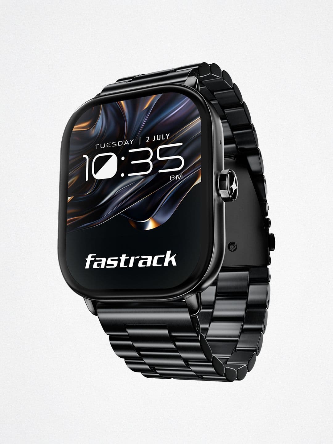 Fastrack Radiant FX2 2.04 Inch AMOLED AOD Premium Design Functional Crown SS Strap Smartwatch - view 1