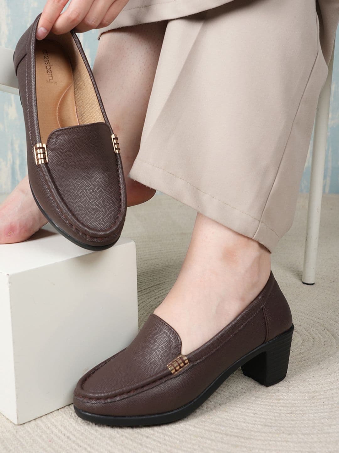 DressBerry Women Slip-On Loafers - view 1