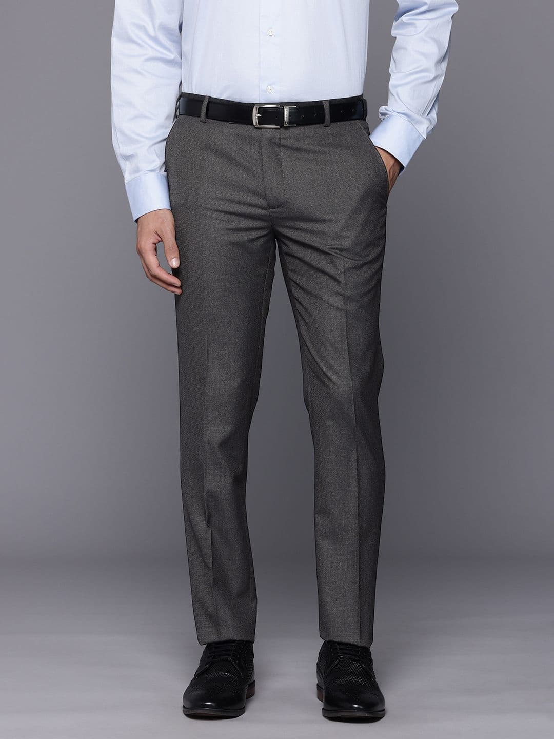 Raymond Men Slim Fit Formal Trousers - view 1