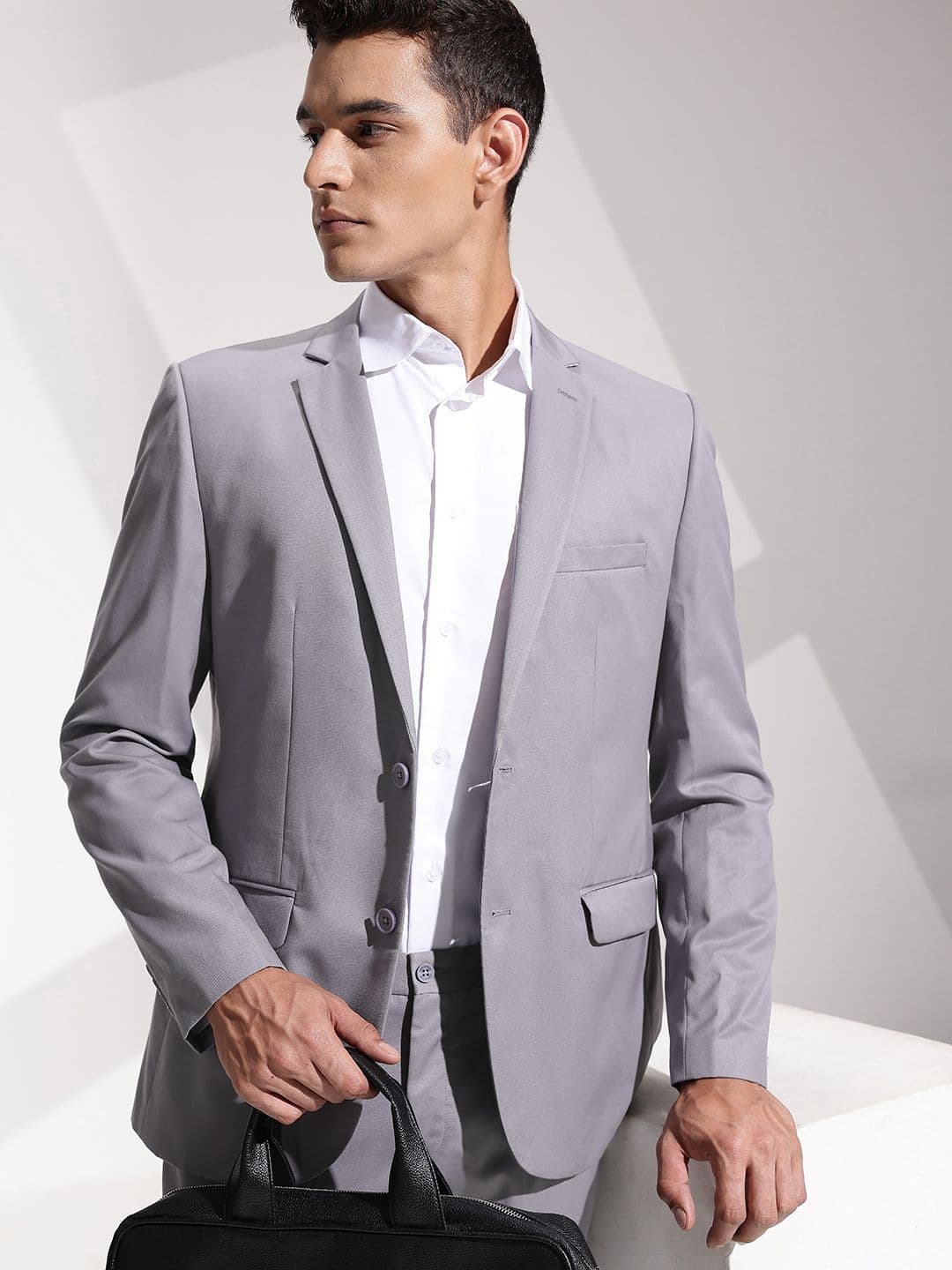 INVICTUS Slim Fit Single Breasted Formal 2 Piece Suits - view 1