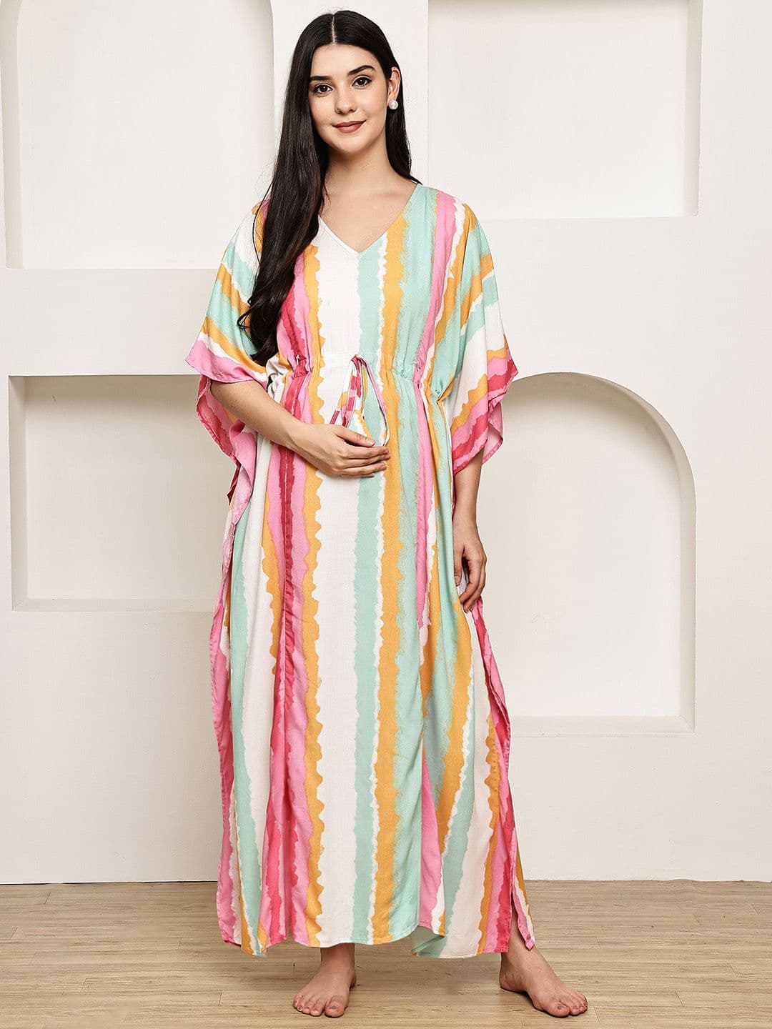 Secret Wish Printed Maternity Nightdress - view 1