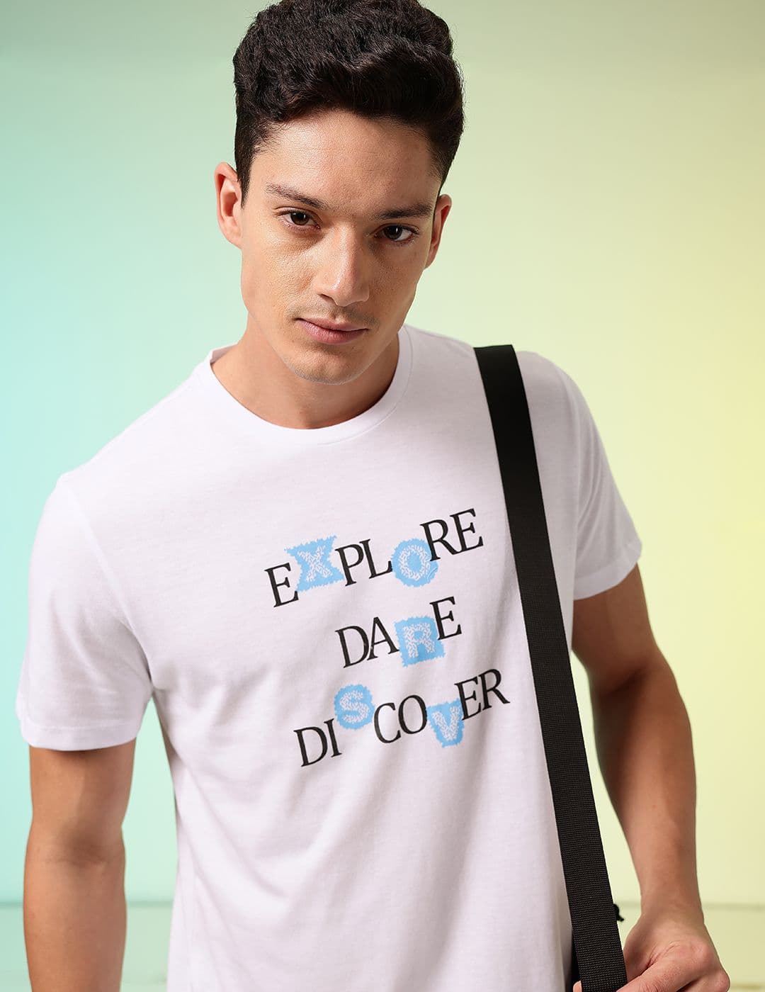 HRX by Hrithik Roshan Men Typography Printed Rapid-Dry Training T-shirt - view 1