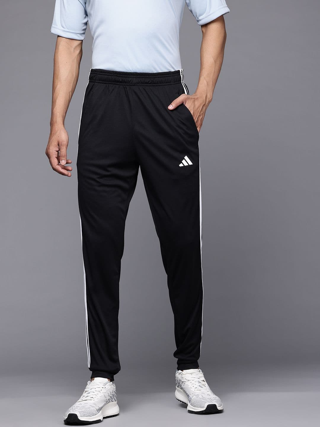 ADIDAS Men 3-Striped Logo Detail Joggers - view 1
