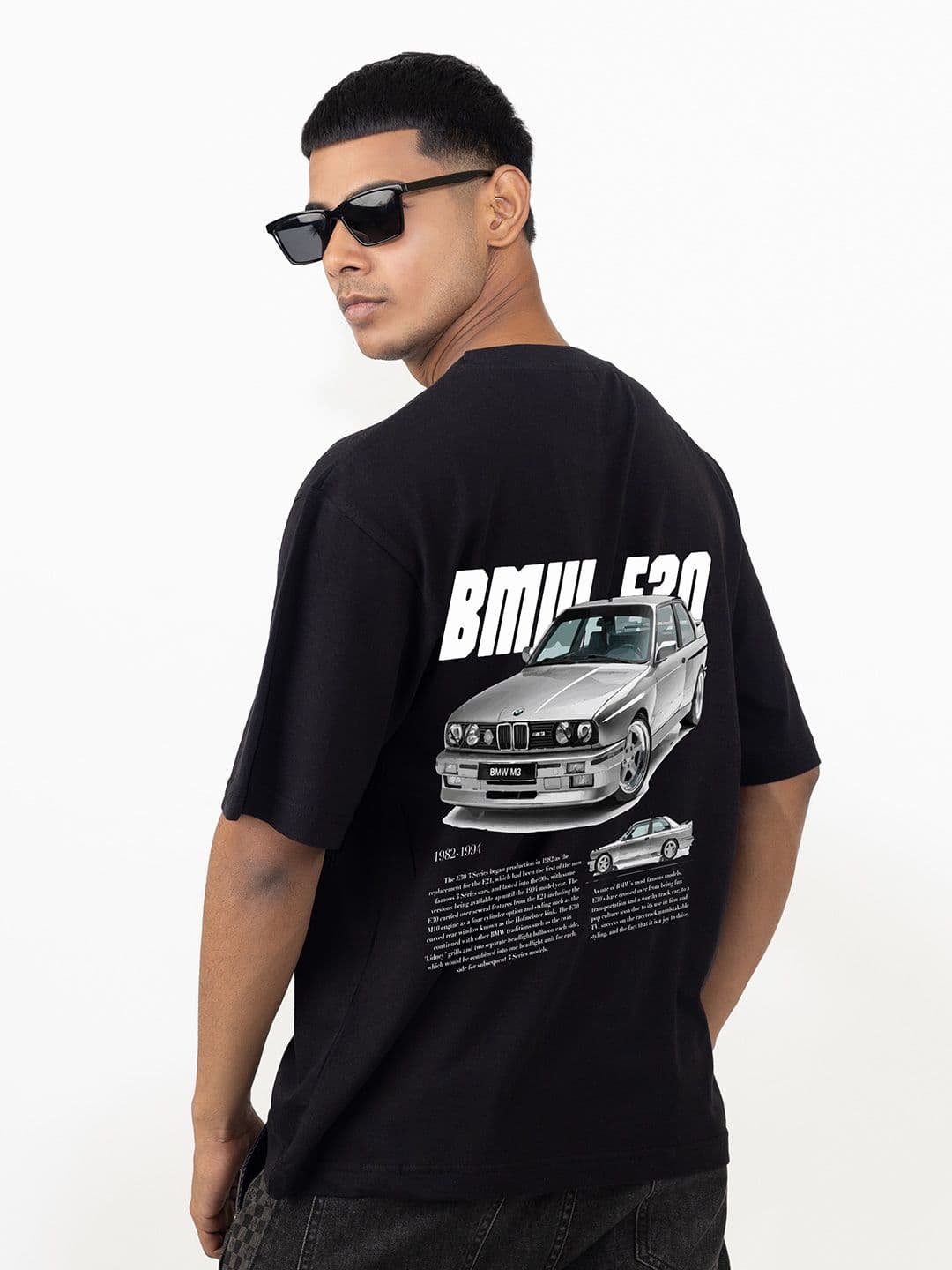 TheBTclub BMW E30 Graphic Relaxed Fit T-shirt - view 1