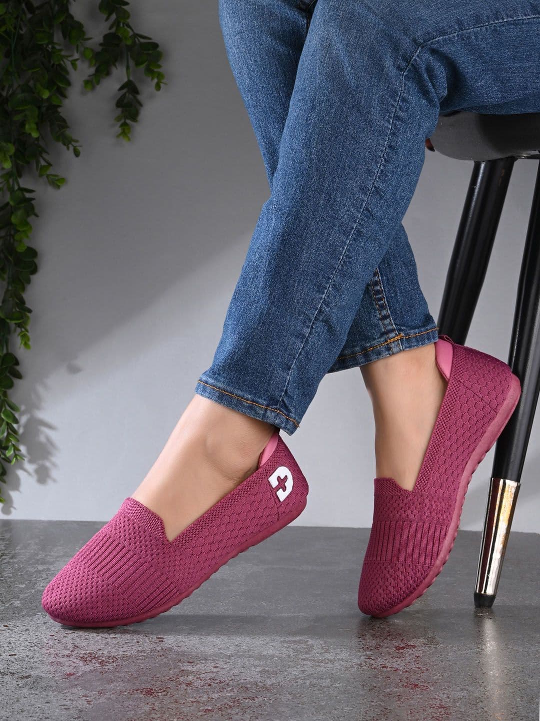 DOCTOR HEALTH SUPER SOFT Women Textured High-Top Slip-On Sneakers - view 1