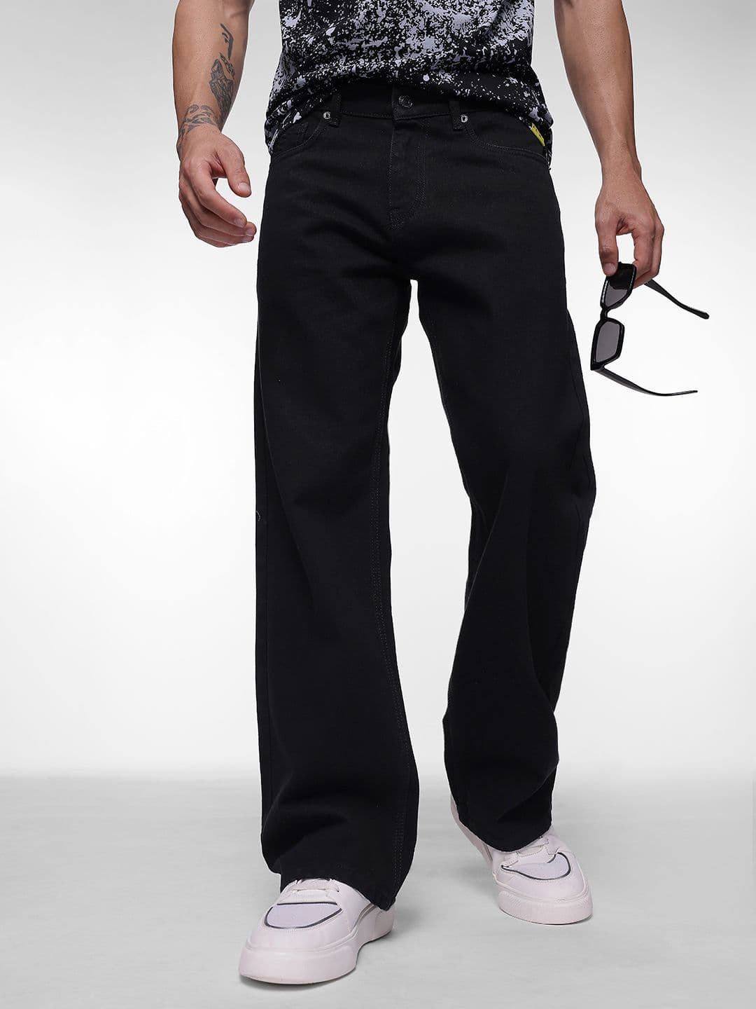 FCUK Men Loose Pure Cotton Jeans - view 1
