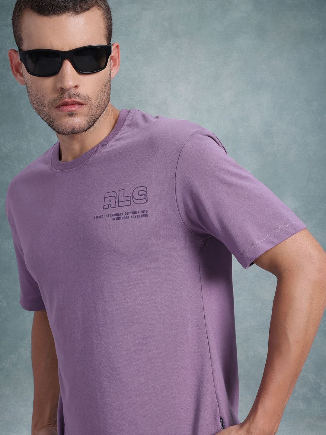 Roadster Men Typography Printed Drop-Shoulder Sleeves Pure Cotton T-shirt - view 1