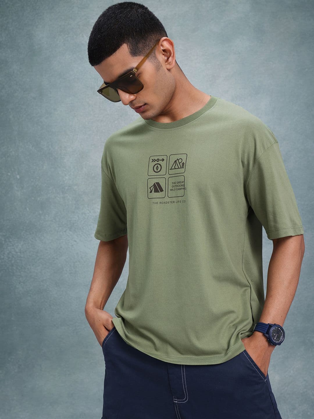 The Roadster Lifestyle Co. Graphic Printed T-shirt - view 1