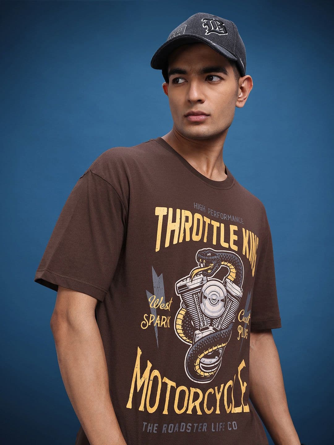 The Roadster Lifestyle Co. Typography Printed T-shirt - view 1